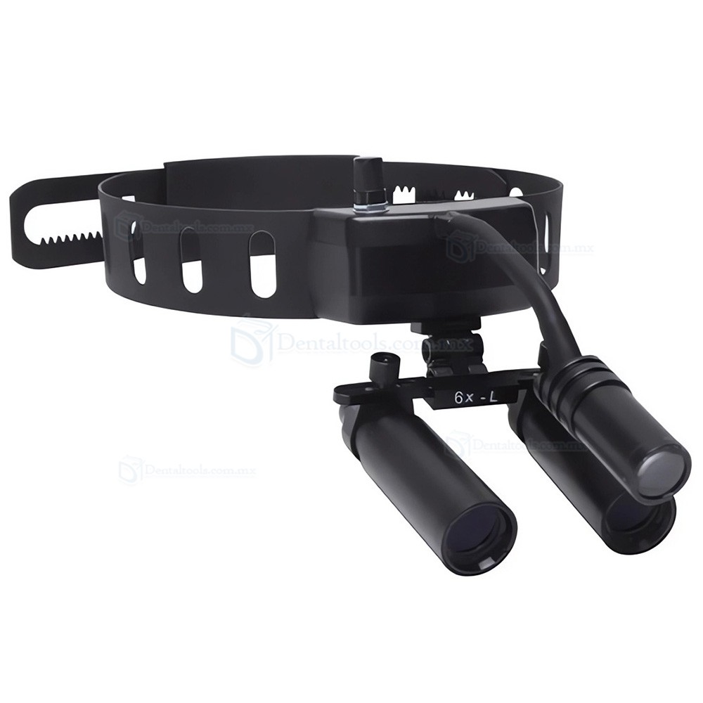 YUYO DY-005 Lupas quir&uacute;rgicas 6X con luz frontal LED inal&aacute;mbrica de 3W